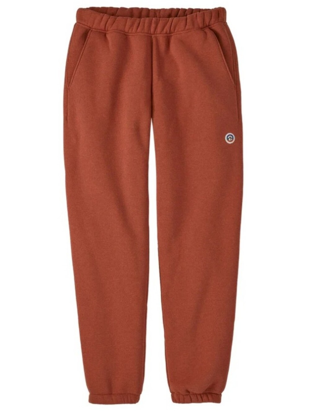 Patagonia Woman’s Fitz Roy Icon Uprisal Sweatpants Rust Orange Sz XS